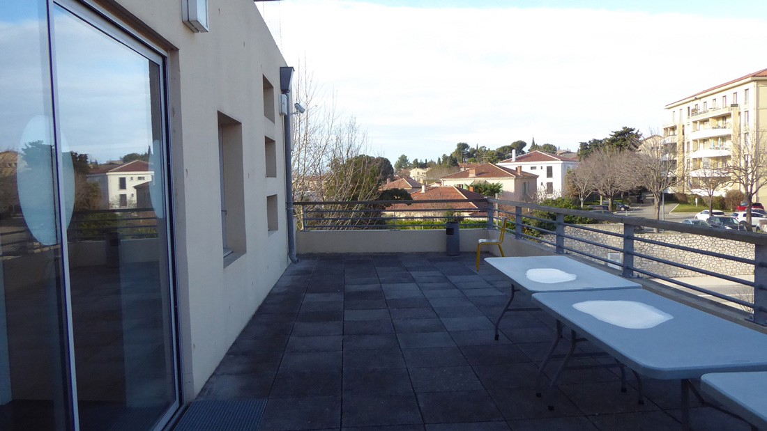Aménagement Terrasse universitaire