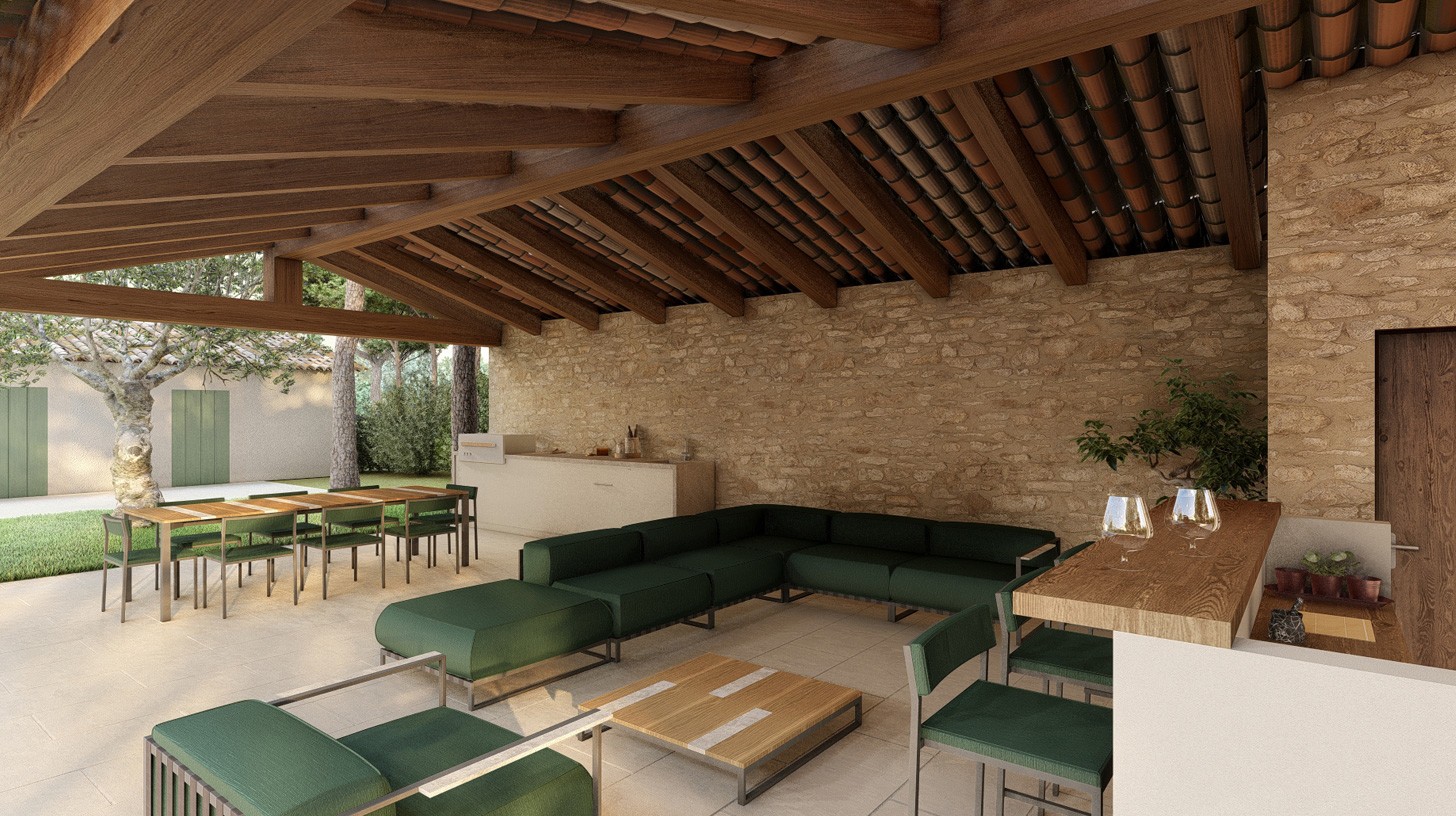 Aménagement Pool House