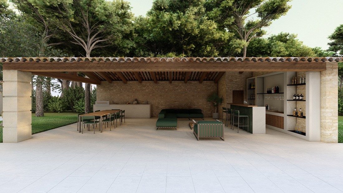 Aménagement Pool House