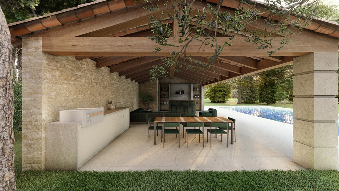 Aménagement Pool House