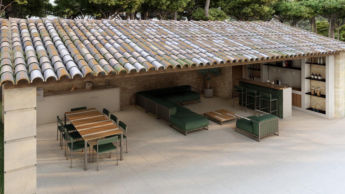 Aménagement Pool House