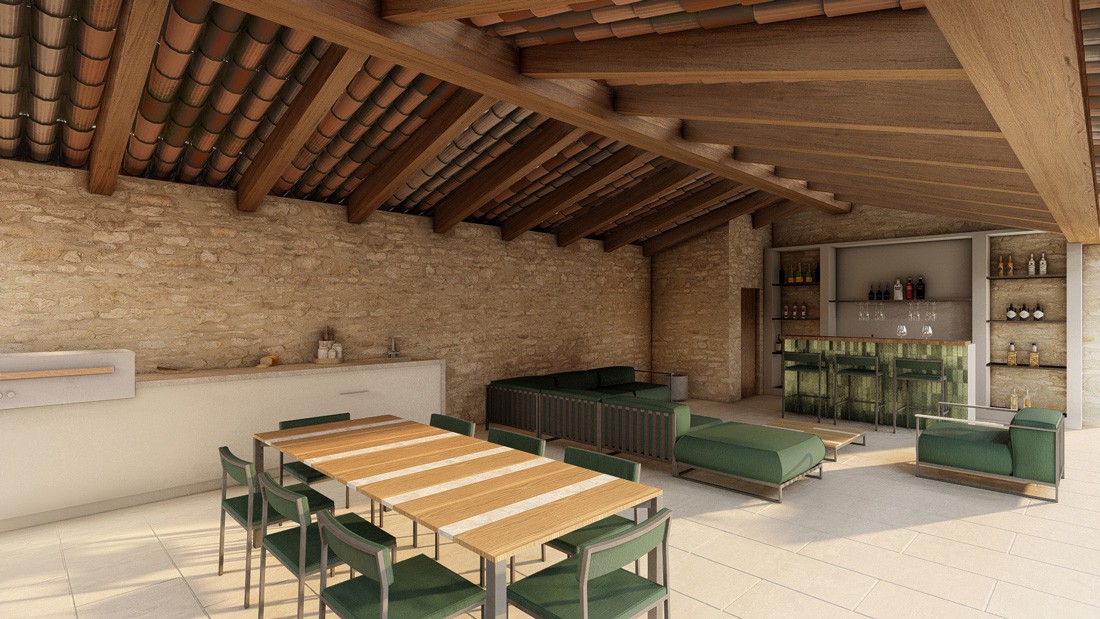 Aménagement Pool House