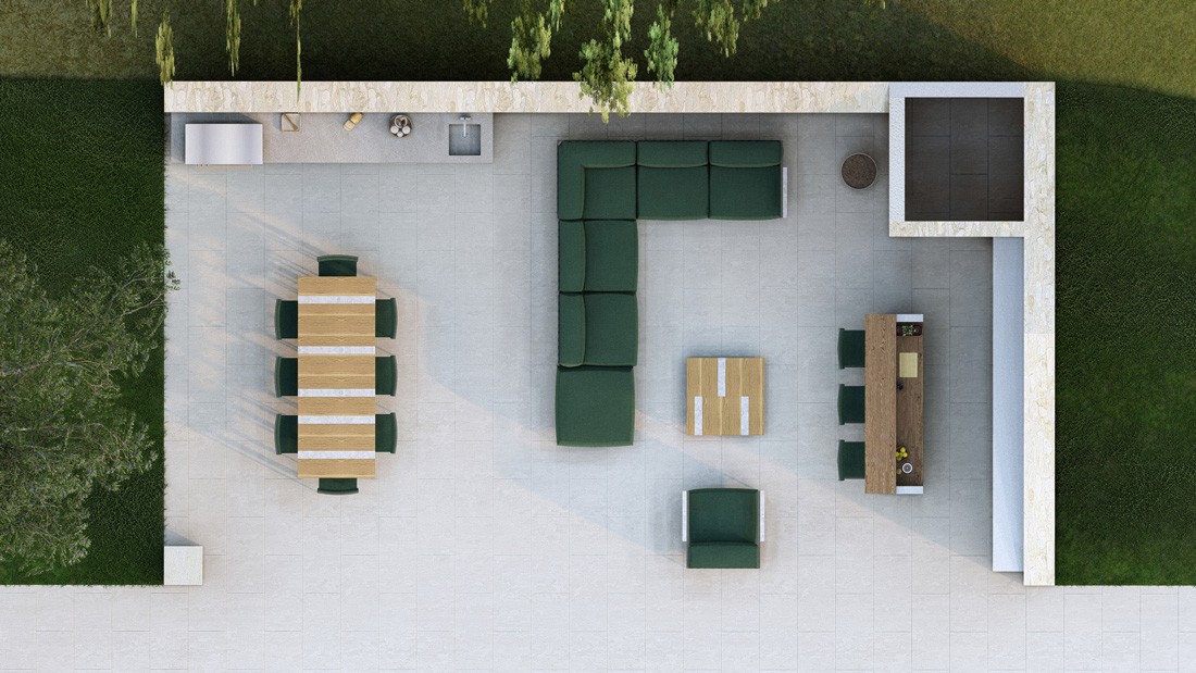 Aménagement Pool House