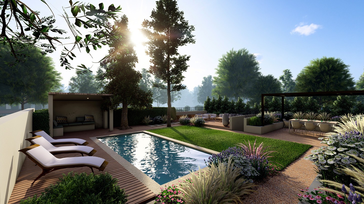 Jardin en surplomb