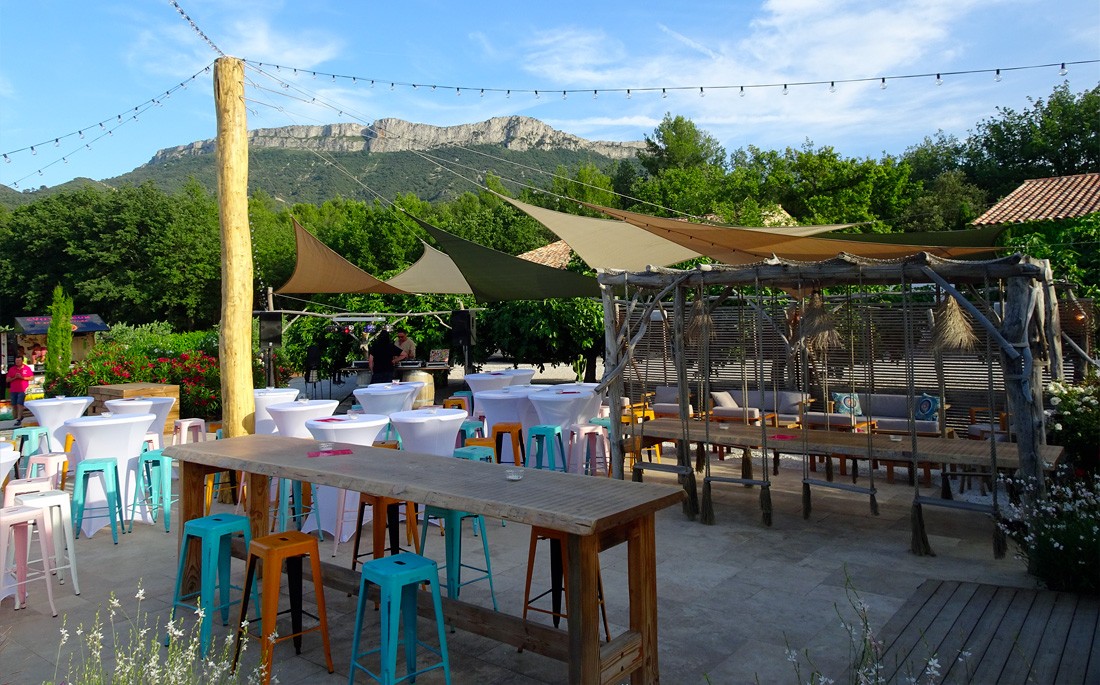 Aménagement extérieur domaine viticole