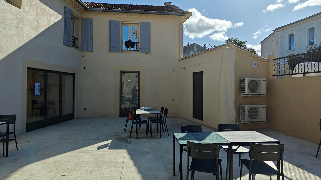 Aménagement extérieur Patisserie
